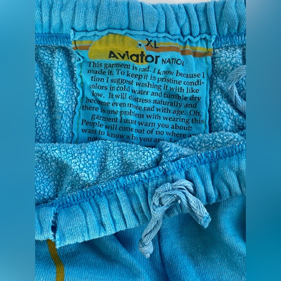 Aviator Nation Sweatpants Sky XL - Picture 14 of 16